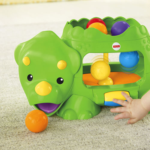 Развивающая игрушка - Динозавр с шариками  